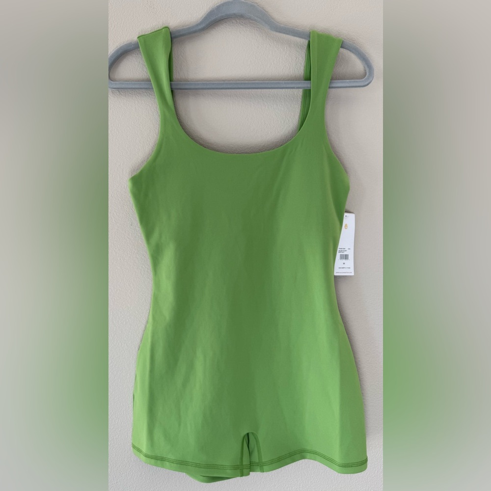 Spiritual Gangster - Salem Short Bodysuit- GREEN